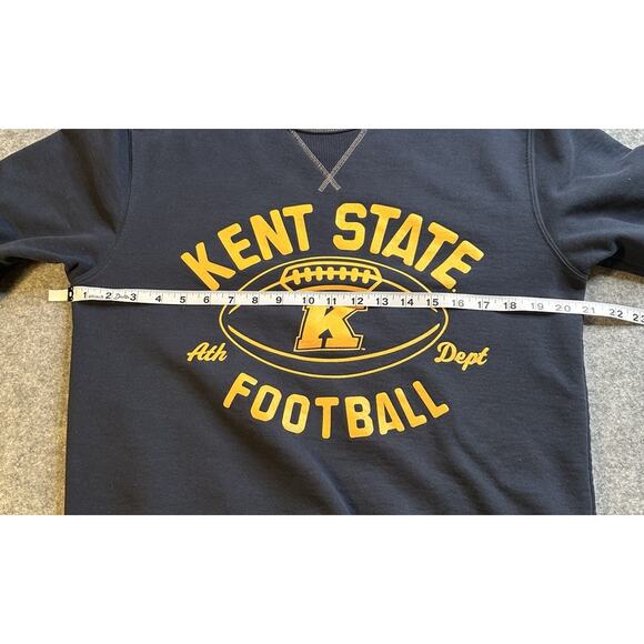 Champion Kent State Football Sweatshirt Size M Authentic Apparel Future Friendly - Picture 5 of 11
